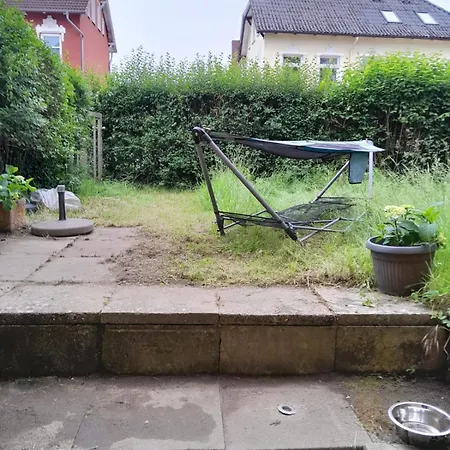 Zentral In Bad Mit Kaminofen